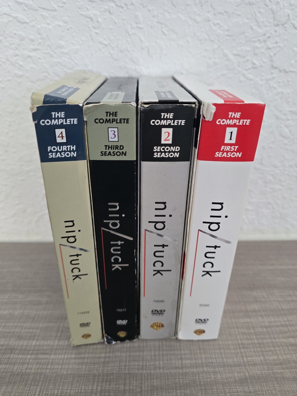​Nip/Tuck The Complete Seasons 1, 2, 3 & 4 DVD Box Set Bundle Lot Ryan Murphy